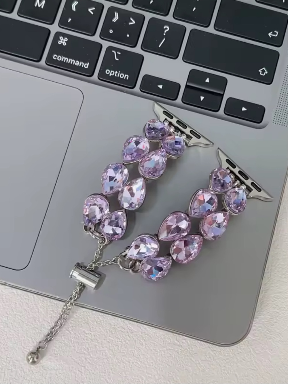New Water droplet Bracelet For Apple Watch band
Series 10/9/8/7 40-49mm